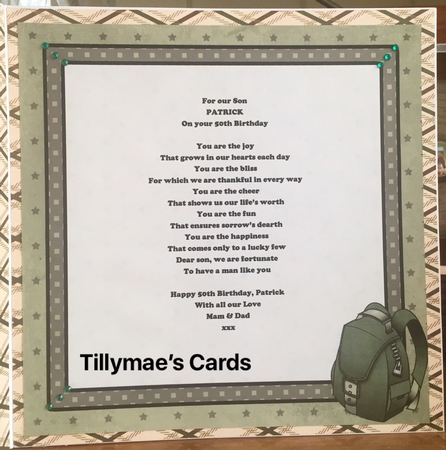 Brave Soldier Card Mini Kit by Suzanne Kavanagh