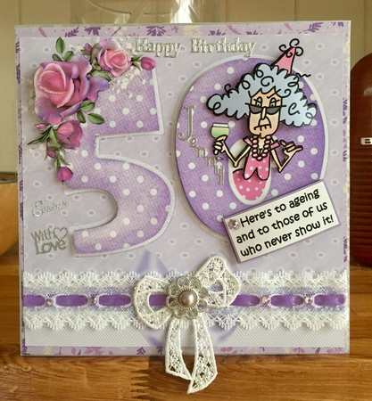 8x8 Stella Turning 50 Mini Kit by Suzanne Kavanagh