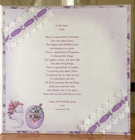 8x8 Stella Turning 50 Mini Kit by Suzanne Kavanagh