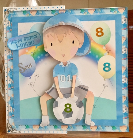 Football Star Watercolor, Mini Card Kit by Suzanne Kavanagh