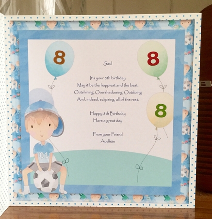 Football Star Watercolor, Mini Card Kit by Suzanne Kavanagh