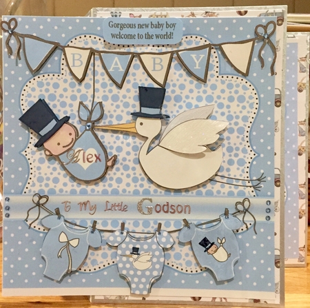 A Baby Boy Mini Card Kit by Suzanne Kavanagh