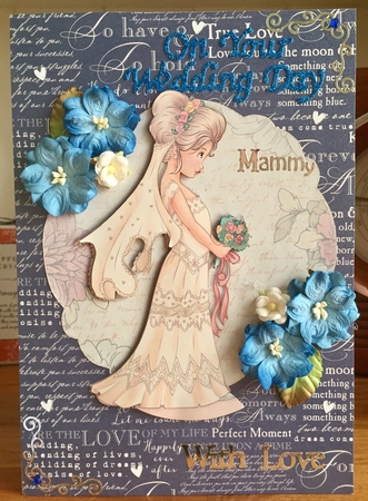 Over the Top Card Bride Wedding 589 by Suzanne Kavanagh