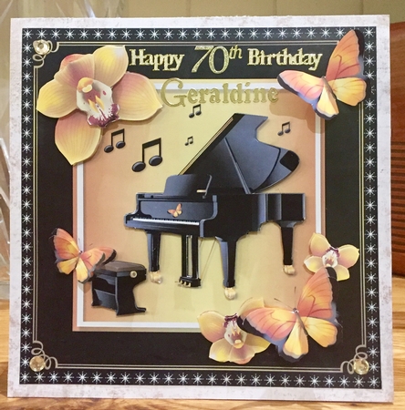 For Music Lovers Piano Mini Kit by Suzanne Kavanagh