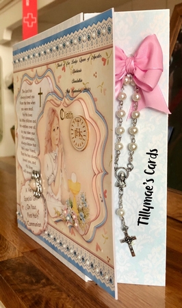 First Holy Communion Girl & Dove 8x8 Mini Kit by Suzanne Kavanagh