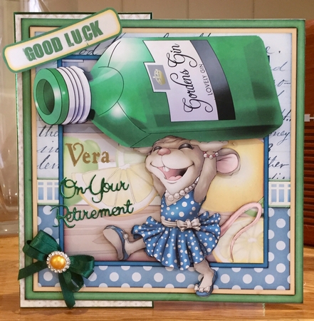 Mrs Gin Mouse 4 Sheet Mini Kit by Suzanne Kavanagh