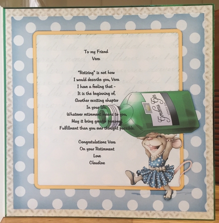 Mrs Gin Mouse 4 Sheet Mini Kit by Suzanne Kavanagh