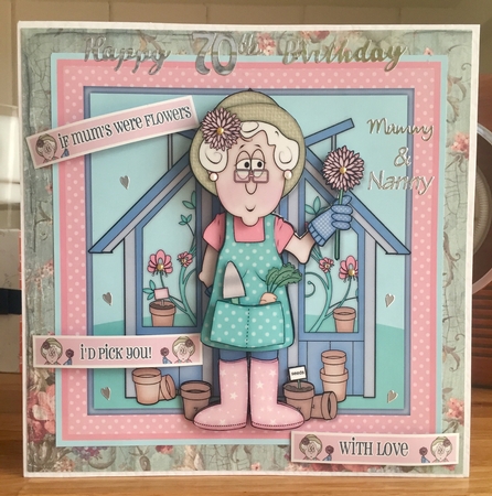 Gardening Molly Mini Kit Birthday/Mothers Day/Retirement by Suzanne Kavanagh