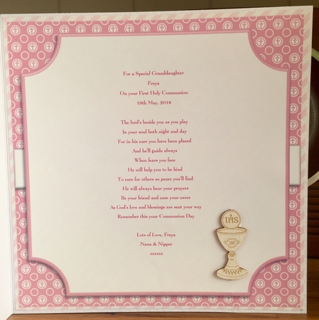 First Holy Communion Girls Topper by Suzanne Kavanagh
