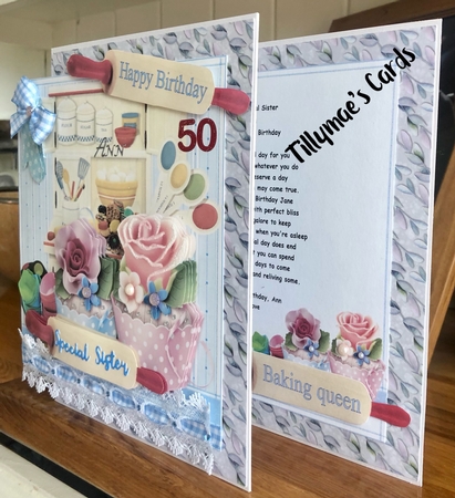 7x7 Baking queen mini kit by Suzanne Kavanagh