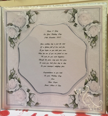 Winter Wedding - Offset Octagon Card Mini Kit by Suzanne Kavanagh