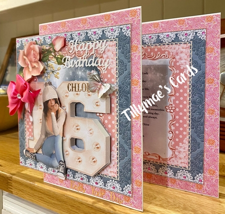 Sweet 16 card front Kit by Suzanne Kavanagh