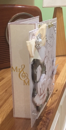 Wedding Anniversary Cream Card Mini Kit by Suzanne Kavanagh