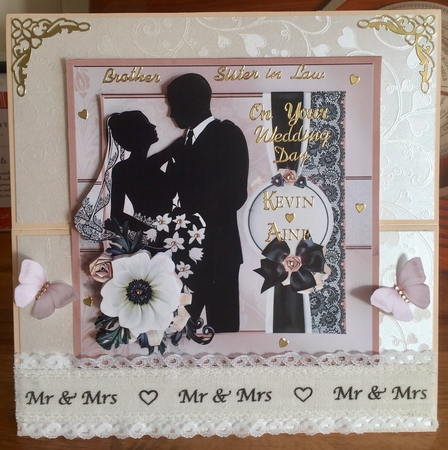 Wedding Day Silhouette Mini Kit by Suzanne Kavanagh