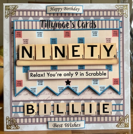 90 IN SCRABBLE 7.5 Alphabet Quick Card Kit Create Any Name by Suzanne Kavanagh