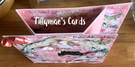 Its A Girl Card Front Kit by Suzanne Kavanagh