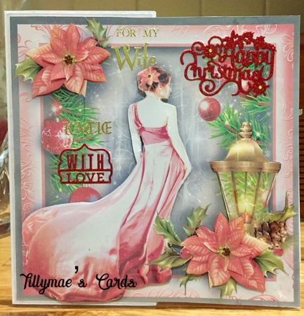 The Christmas Dress Card Front Kit  by Suzanne Kavanagh
