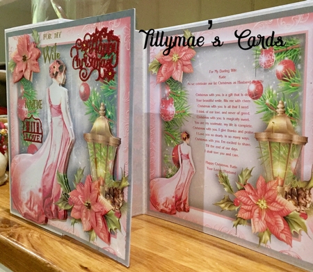 The Christmas Dress Card Front Kit  by Suzanne Kavanagh
