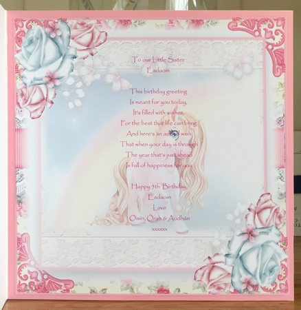 The Little Unicorn Card Front Kit by Suzanne Kavanagh