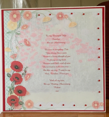 1950s Lady Relaxing in the Poppy Garden Mini Kit by Suzanne Kavanagh