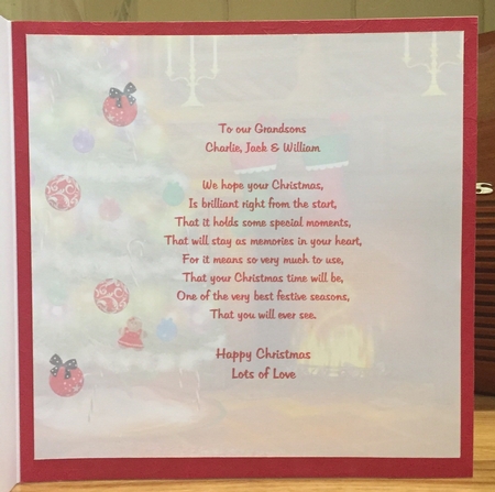 Three Little Brothers on Christmas Morning Mini Kit by Suzanne Kavanagh