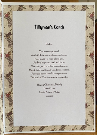 Scrabble Dad Christmas by Suzanne Kavanagh