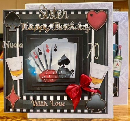 Casino 8x8 pyramage 3 Page Mini Kit by Suzanne Kavanagh