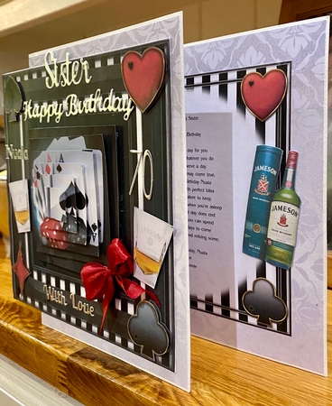 Casino 8x8 pyramage 3 Page Mini Kit by Suzanne Kavanagh