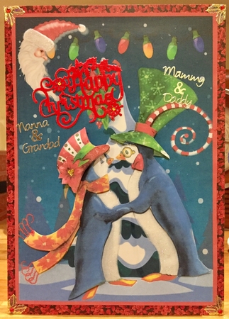 A Penguins Christmas kiss by Suzanne Kavanagh
