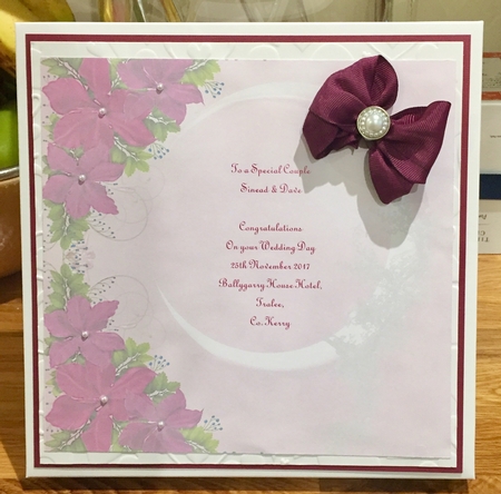 Moonlight Dreams in Burgundy Bride & Groom Mini Kit by Suzanne Kavanagh