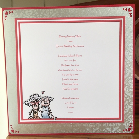 BEING WITH YOU Humorous Stella & Gus 7.5 Decoupage & Insert Mini Kit by Suzanne Kavanagh
