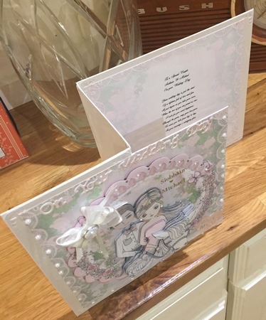 Beautiful Horse Wedding Card Mini Kit by Suzanne Kavanagh