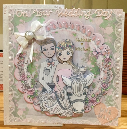 Beautiful Horse Wedding Card Mini Kit by Suzanne Kavanagh