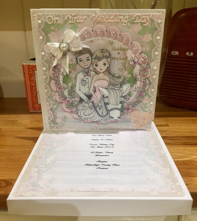 Beautiful Horse Wedding Card Mini Kit by Suzanne Kavanagh