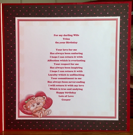 SNUGGLE BEARS 7.5 Decoupage & Insert Mini Kit by Suzanne Kavanagh