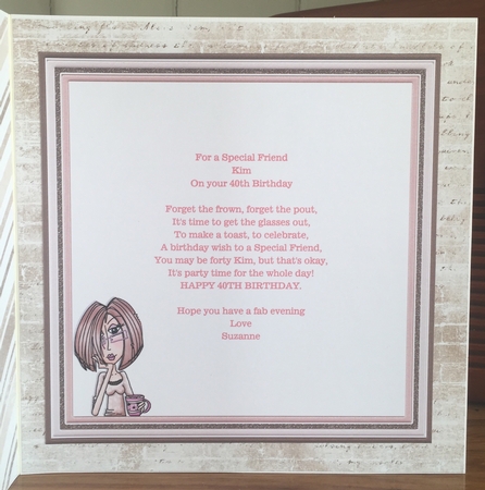 COFFEE SAVES LIVES 7.5 Humorous Decoupage & Insert Mini Kit by Suzanne Kavanagh