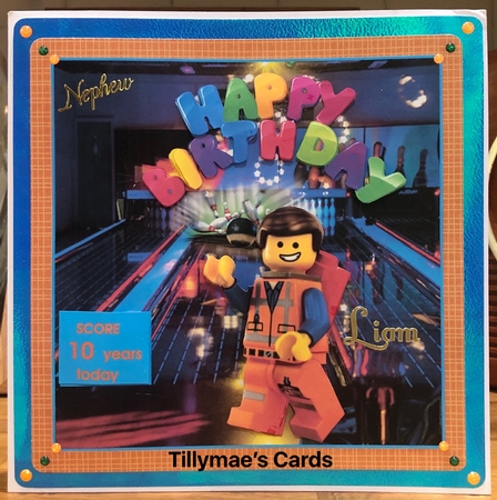 Bowling Lego For Josh mini kit by Suzanne Kavanagh
