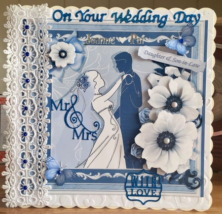 WEDDING BRIDE & GROOM 7.8 Decoupage & Inserts Bumper Kit by Suzanne Kavanagh