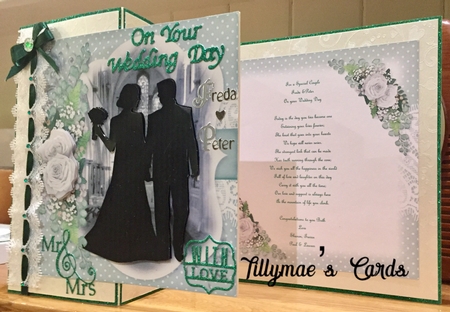 Just Married Mint Insert by Suzanne Kavanagh