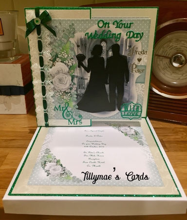 Just Married Mint Insert by Suzanne Kavanagh