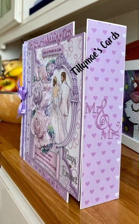 Wedding Day LOVE BROUGHT YOU TOGETHER 8x8 Decoupage Mini Kit & Insert by Suzanne Kavanagh