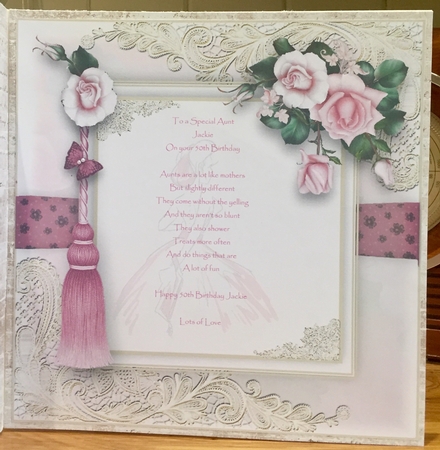 8x8 Vintage Fashion 1 Card Front Kit by Suzanne Kavanagh