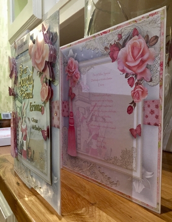 Bistro By The Sea Card Front Kit by Suzanne Kavanagh