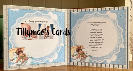 8x8 a chip off the old block fathers day mini kit by Suzanne Kavanagh