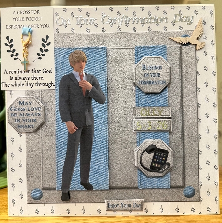 Teen Boy 46 7x7 mini kit by Suzanne Kavanagh