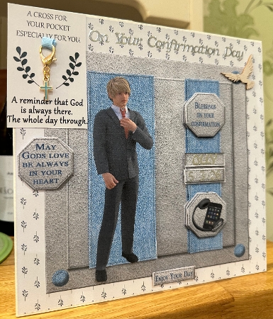 Teen Boy 46 7x7 mini kit by Suzanne Kavanagh
