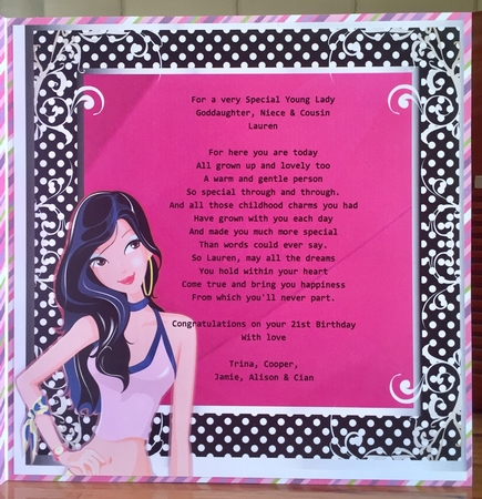 Teenage Girl Birthday by Suzanne Kavanagh