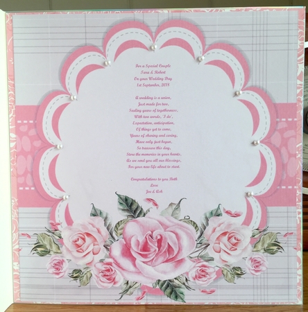 Beautiful Floral Insert 8x8 by Suzanne Kavanagh