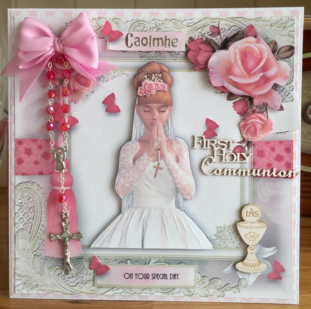 Holy Communion Red Head Card Kit by Suzanne Kavanagh