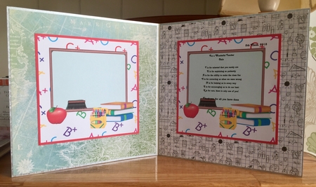  Thank You Teacher  insert by Suzanne Kavanagh